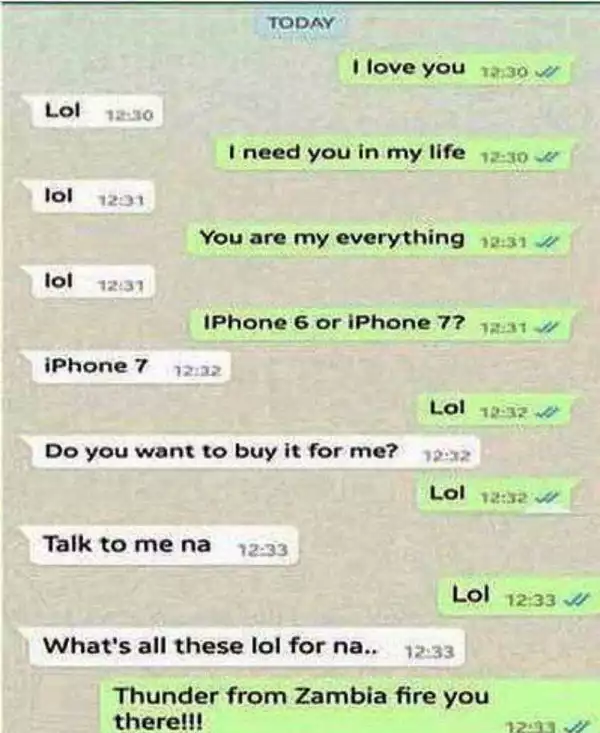 Checkout This Funny Conversation Between A Lady And A Smart Guy